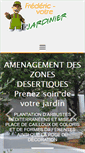 Mobile Screenshot of jardinier-prades.com